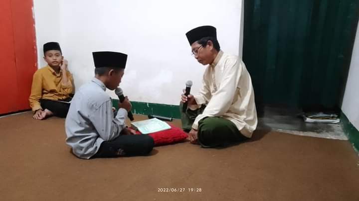 Perdalam Hafalan dimasa Libur Sekolah, Santri Ponpes MA Datangi Rumah Ustad