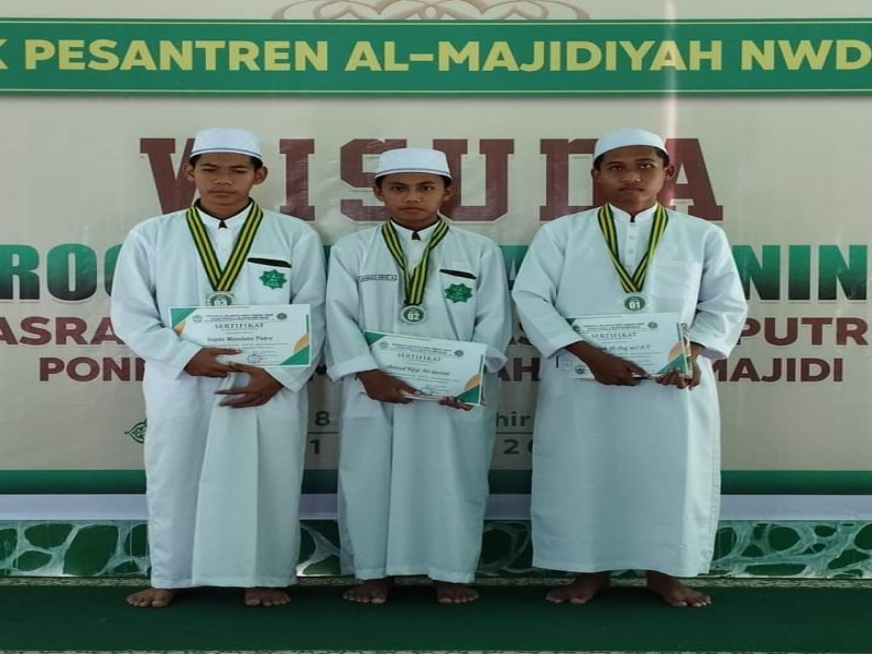 3 Alumni Ponpes Mukhtarul Amin Borong Tiga Juara Sekaligus, Siapa saja ?