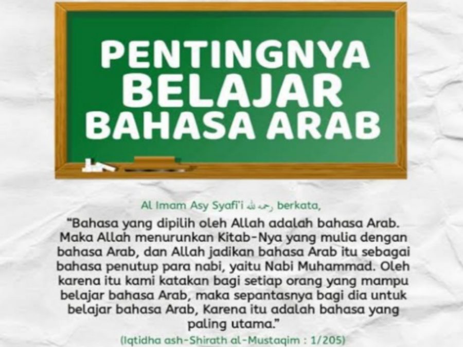 Kanapa Bahasa Arab Sangat Penting dipelajari, Simak Penjelasannya