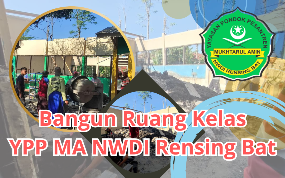 Bangun Ruang Belajar, Petinggi YPP MA Mohon Dukungan Masyarakat
