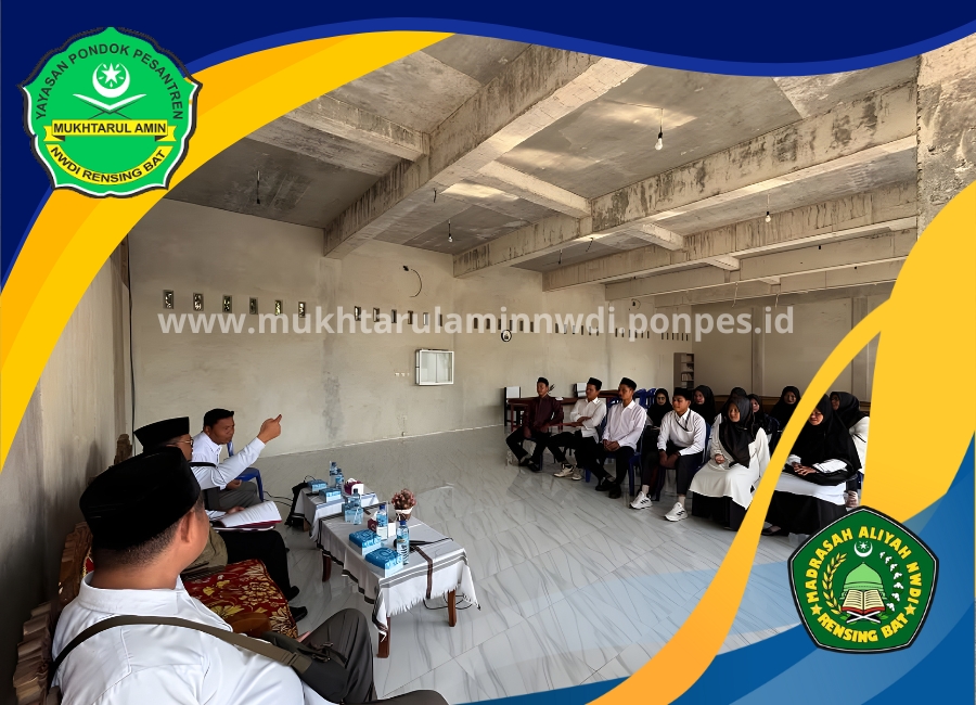 Peningkatan Mutu, MA NWDI Rensing Bat Sukses Gelar Visitasi Akreditasi BAN-PDM