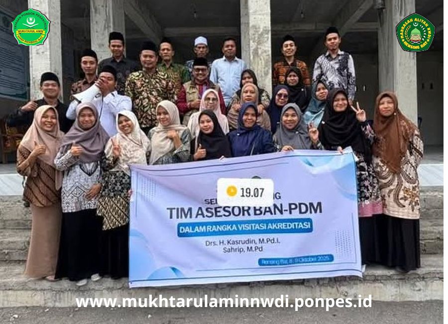 Visitasi Akreditasi BAN-PDM TA 2025/2026 MA NWDI Rensing Bat Resmi ditutup